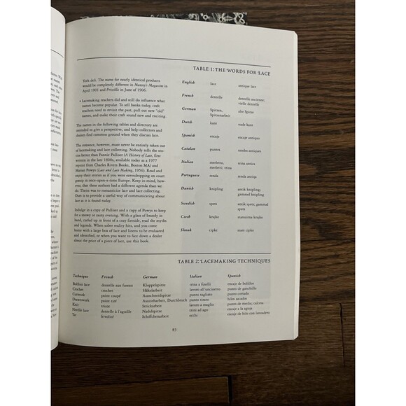 Lot of 2 Identification of Lace Guide, Linens, Care Stitches Soft Cover Books - Picture 5 of 6